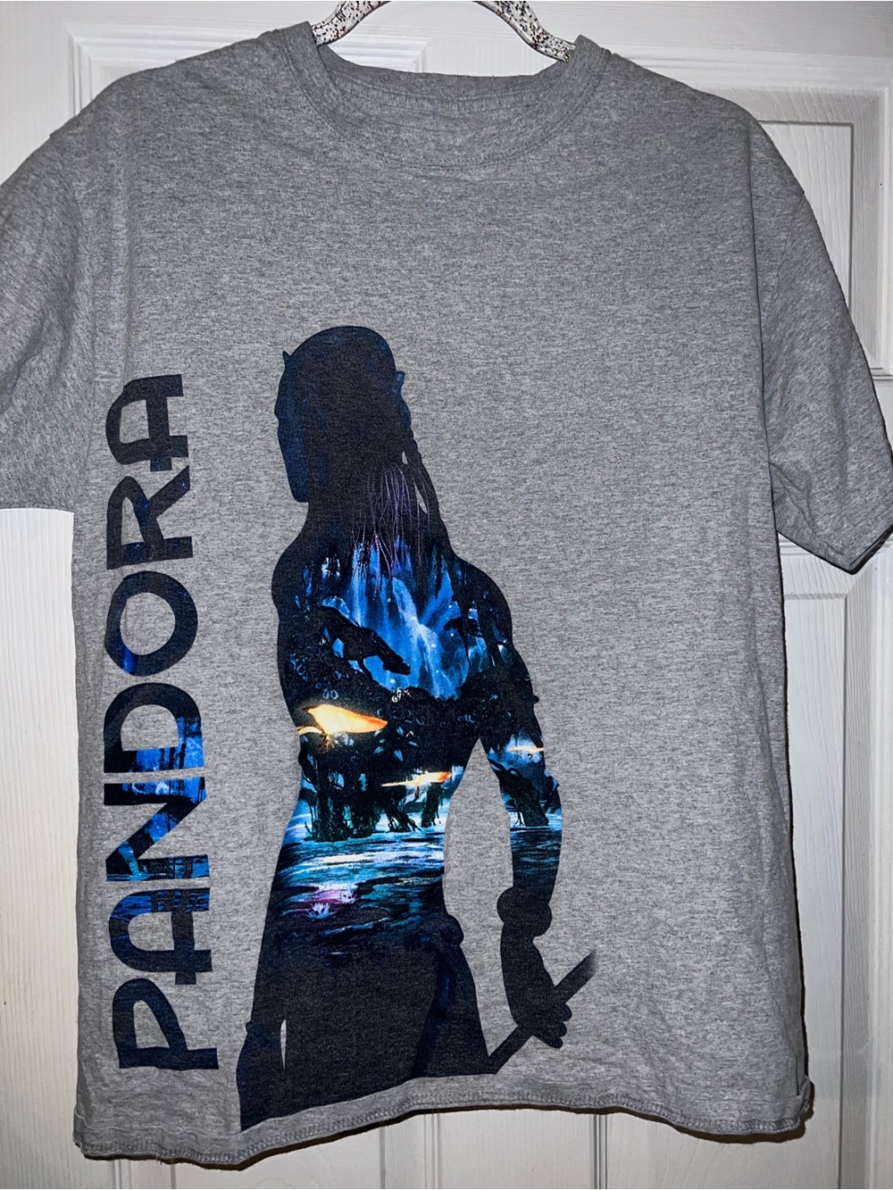 Disney parks pandora world of avatar shirt sleeve shirt men size medium